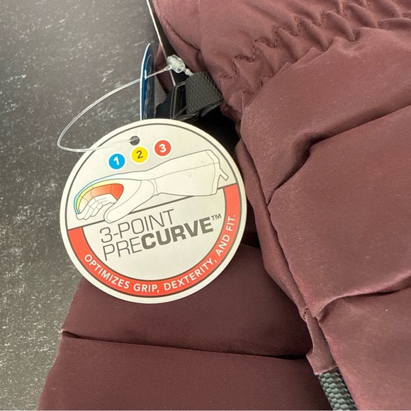 Colombia Women’s Snow Diva Insulated Mitten Maroon Size S NWT $50 - Picture 5 of 13